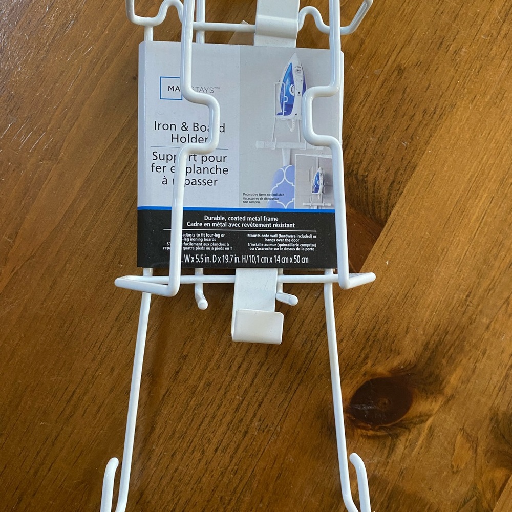 Iron and board holder